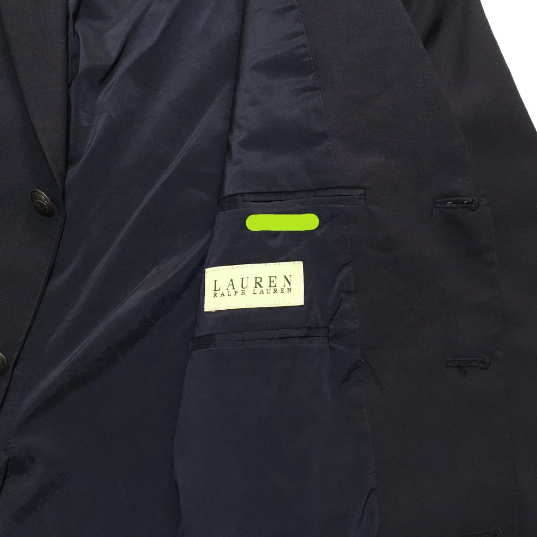 LAUREN by RALPH LAUREN ラルフローレン 紺ブレザー 46R
