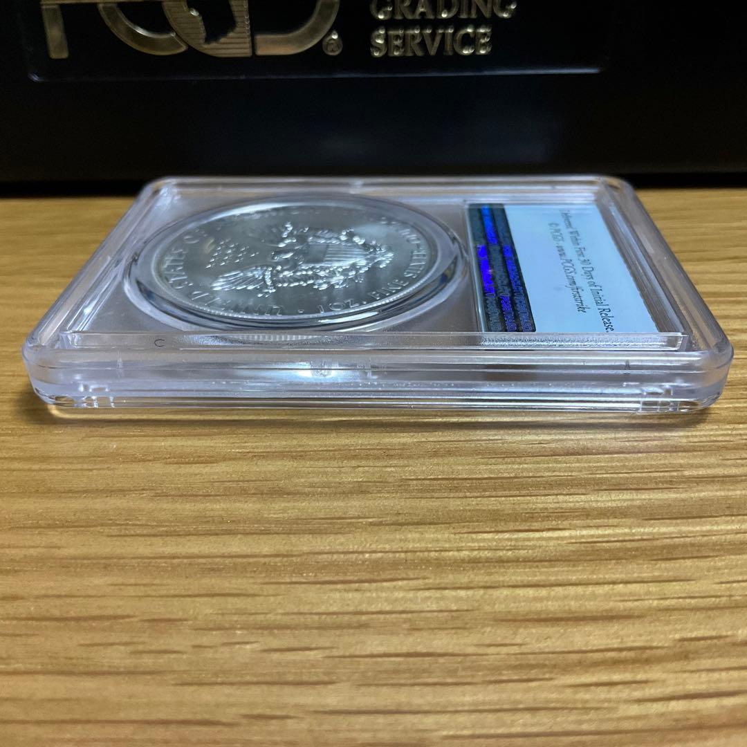 【新品】Silver Eagleイーグル銀貨2021 PCGS MS70 T1