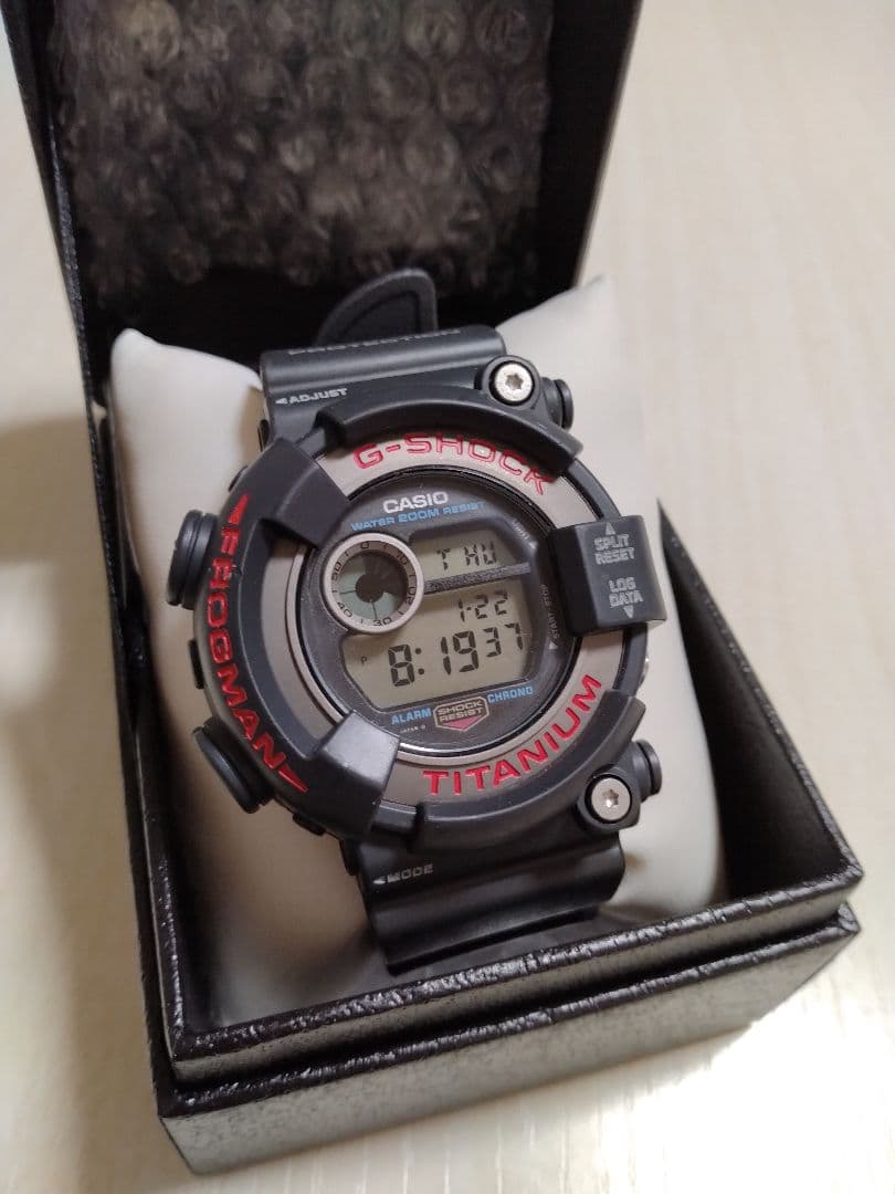 【良品】G-SHOCK フロッグマン dw-8200 　ブラック