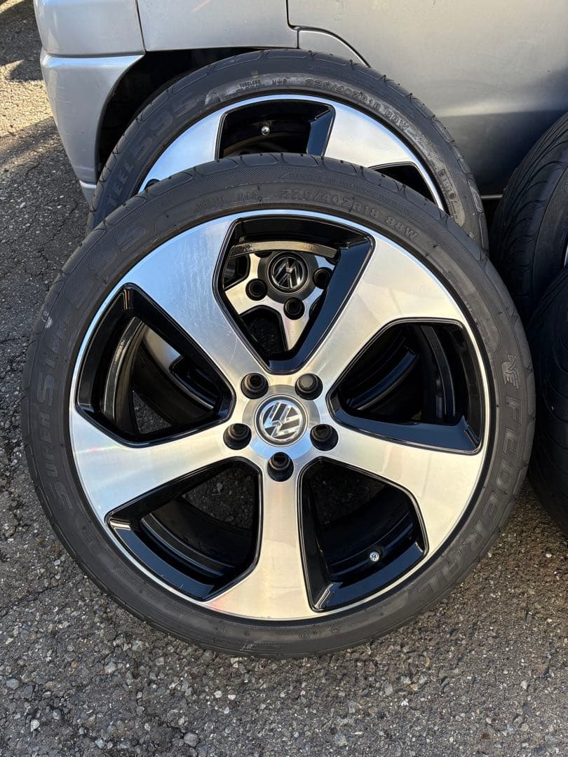 VW 5G ゴルフ 7 GTI 純正ホイール　タイヤ付き