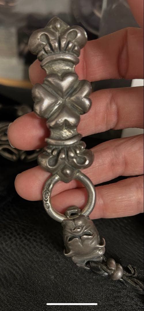 ガボール生前モデルレザーウォレットチェーン