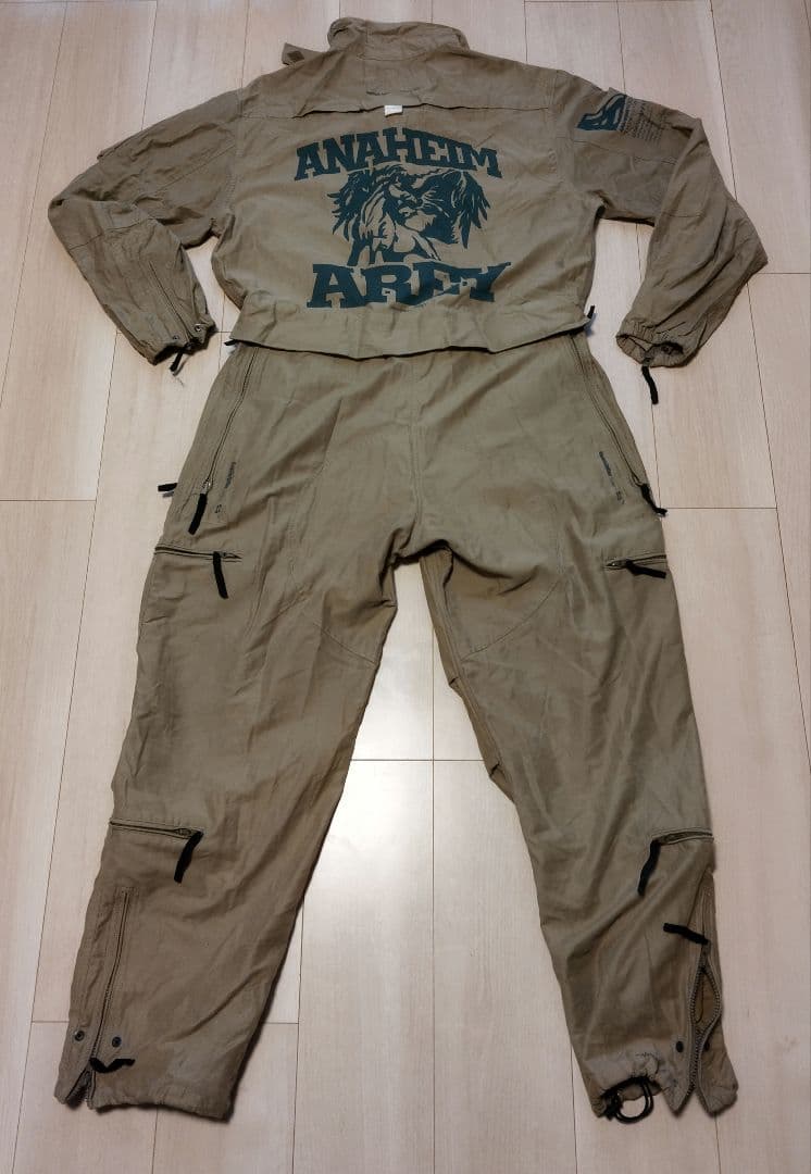 バランスウェアデザインANAHEIM AREYツナギ　XL　ベージュbal