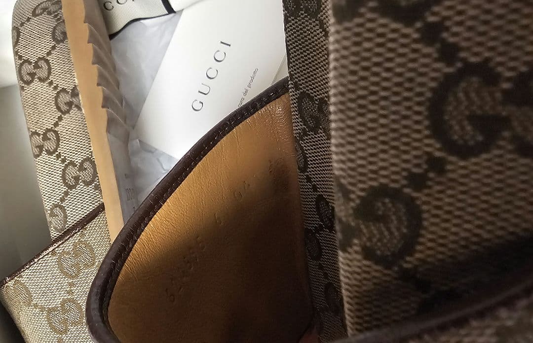 GUCCI グッチ　厚底　サンダル　エボニー　GG柄　キャンバス　メンズ　極美品