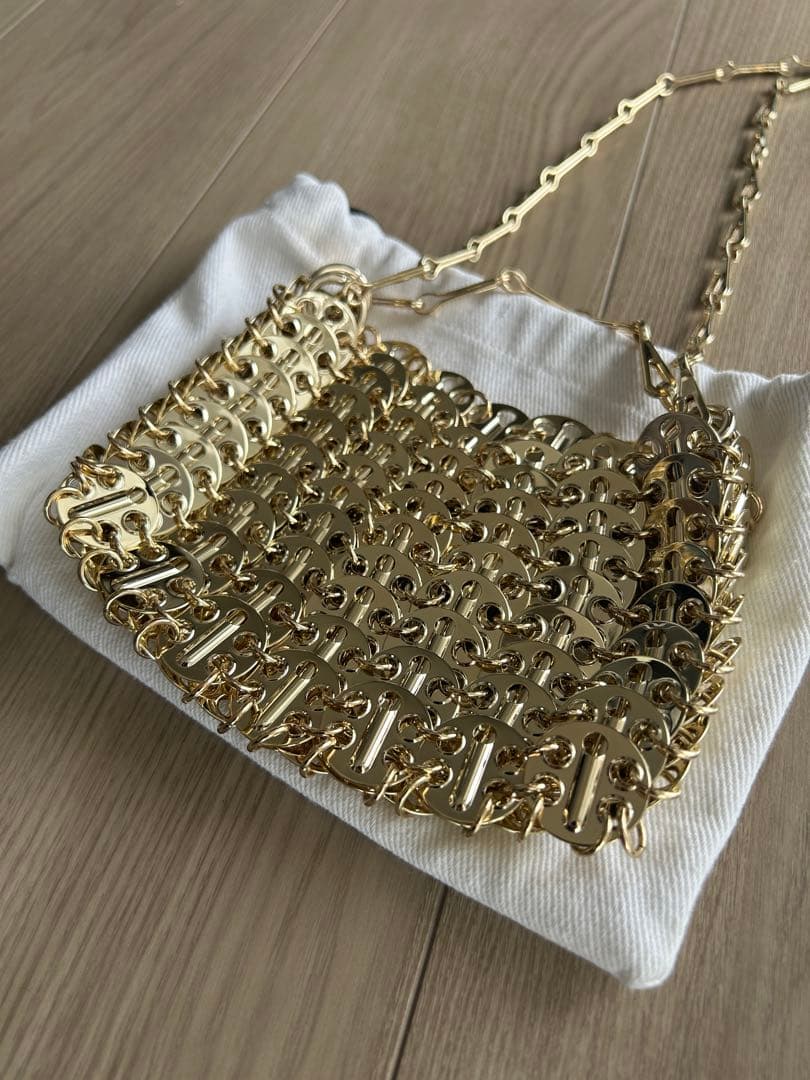 バッグ Rabanne 1969 nano gold