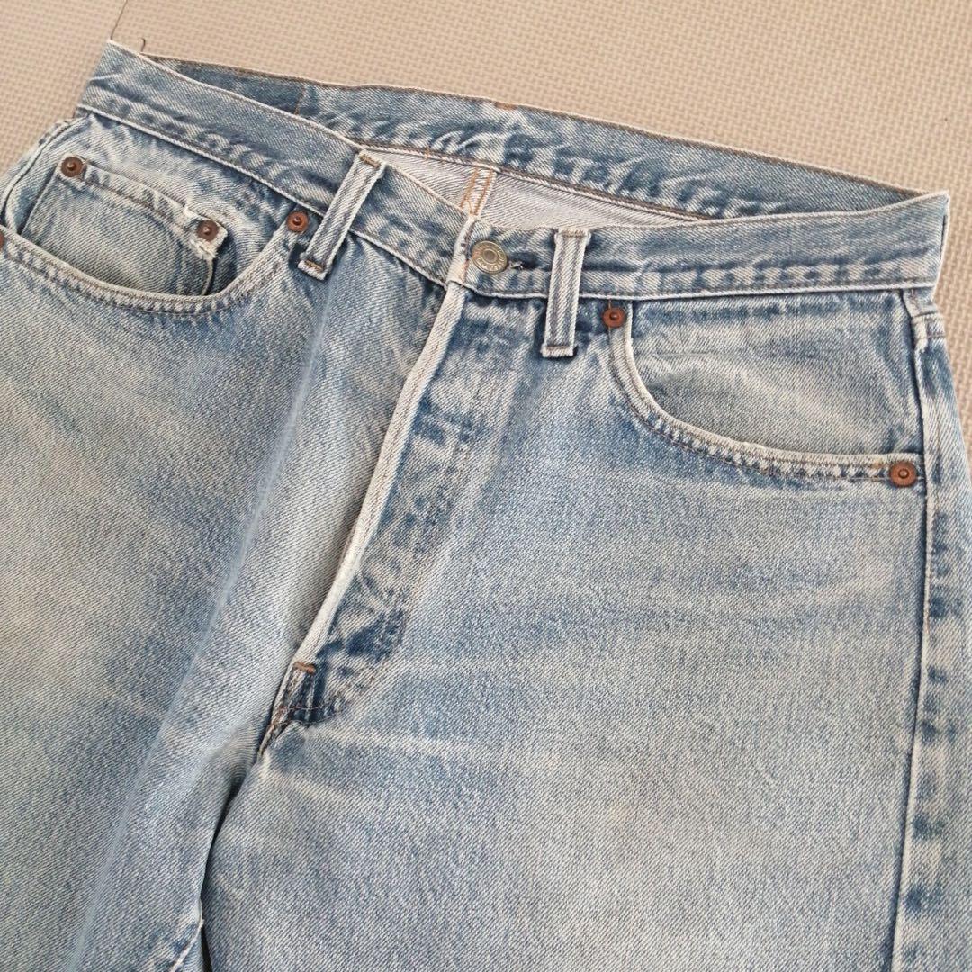 80s レア ボタン裏2 66後期 ゴールデンサイズ リーバイス 501