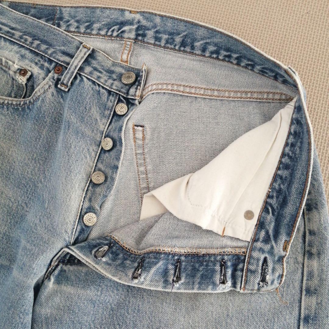 80s レア ボタン裏2 66後期 ゴールデンサイズ リーバイス 501