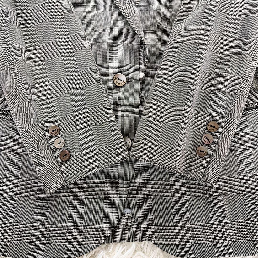 美品✨【バーバリーズ】ジャケットスカート スーツ セットアップ グレンチェック