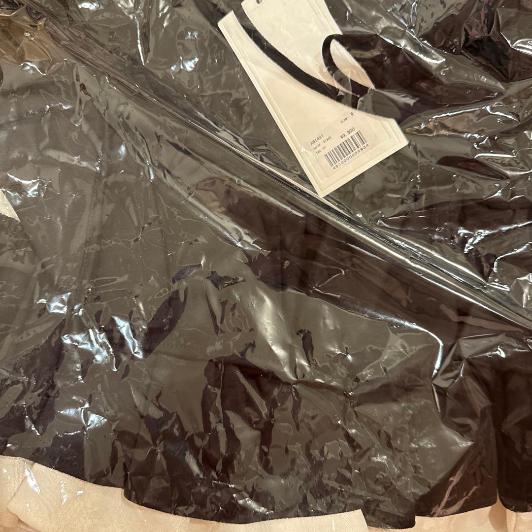 スカート ANDMARY MEL GATHER SKIRT BLACK m