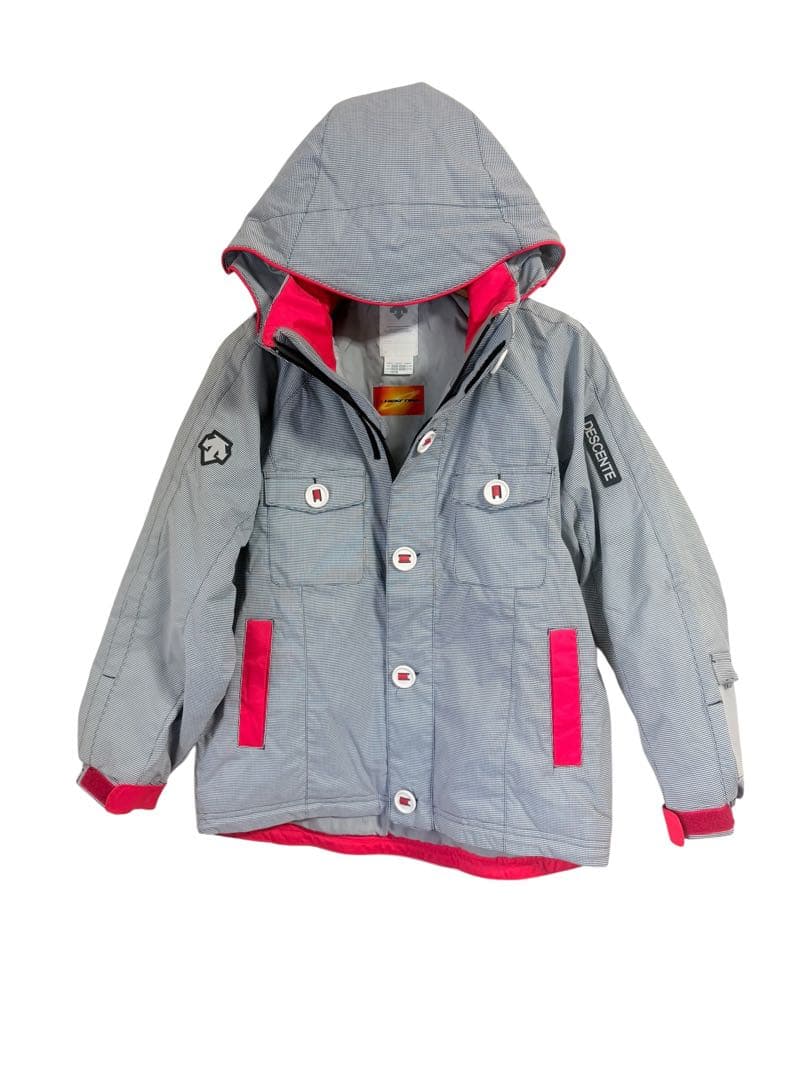 美品 デサント DESCENTE キッズ スキーウェア サイズ140 スノボにも