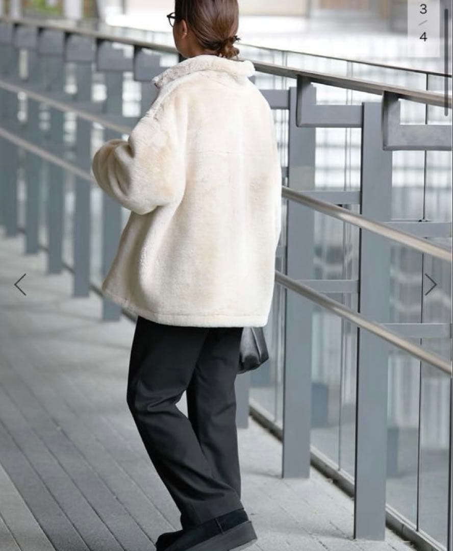 最終値下げJOURNAL STANDARD relumeフルジップファーブルゾン