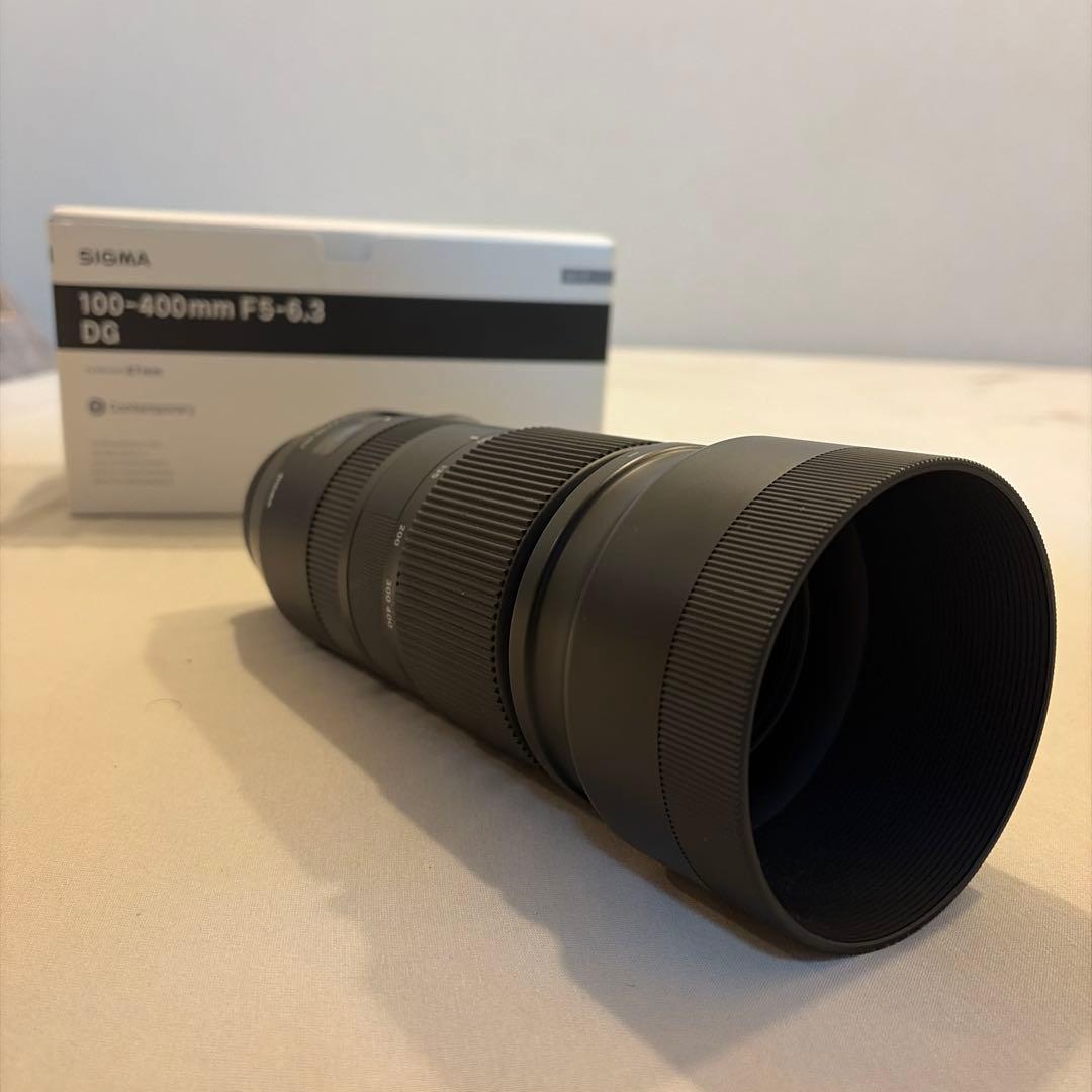 SIGMA 100-400mm F5-6.3 DG ズームレンズ　キャノンEF用