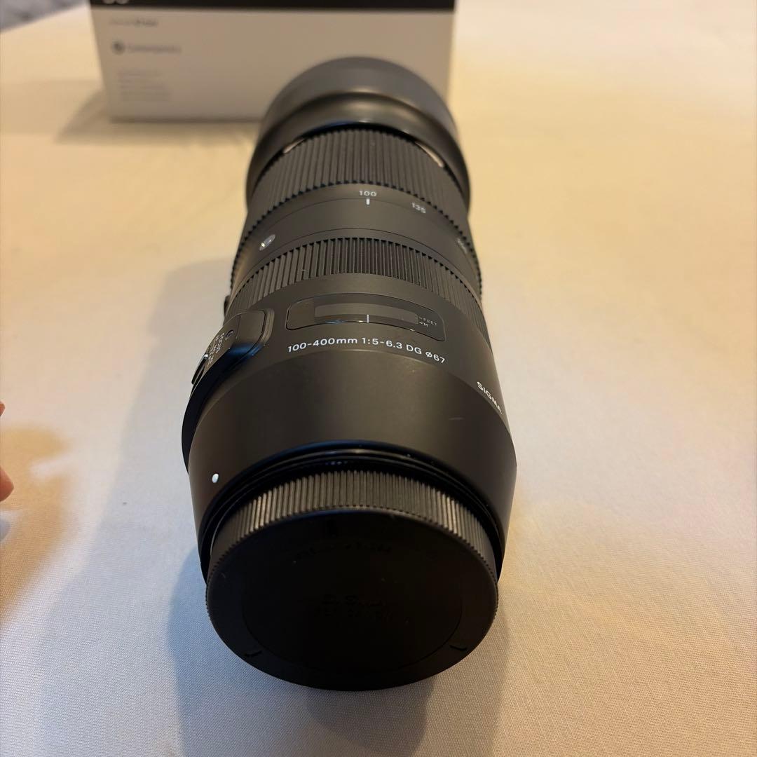 SIGMA 100-400mm F5-6.3 DG ズームレンズ　キャノンEF用