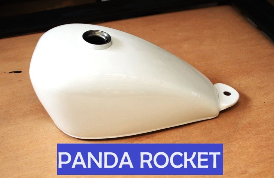 PANDA ROCKET ホワイトタンク