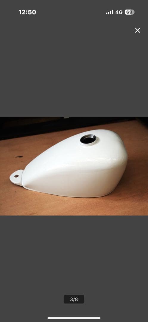 PANDA ROCKET ホワイトタンク