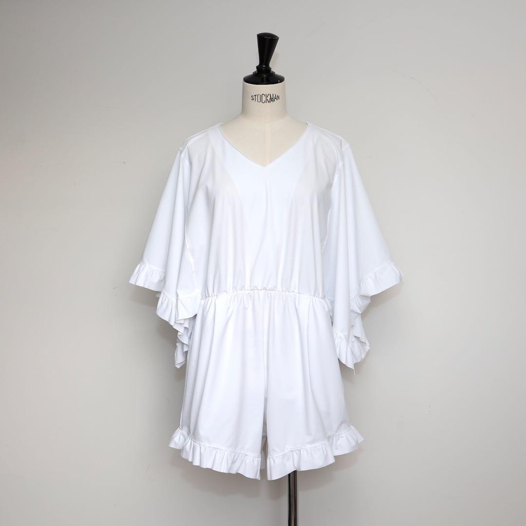 Gypsohila 新品未使用ールインワン水着　ホワイト