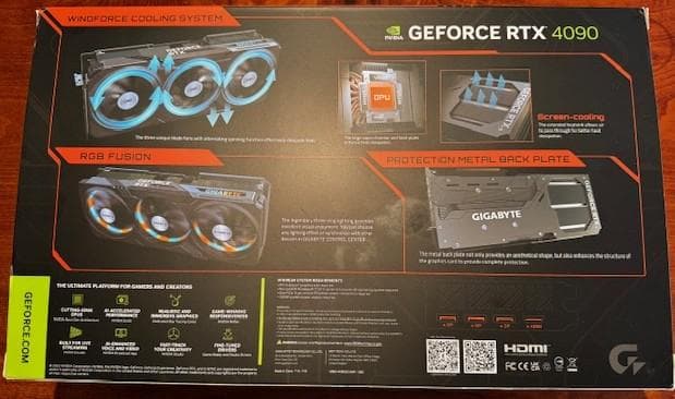 グラフィックボード・グラボ・ビデオカード GIGABYTE GeForce RTX 4090 GAMING OC 24G