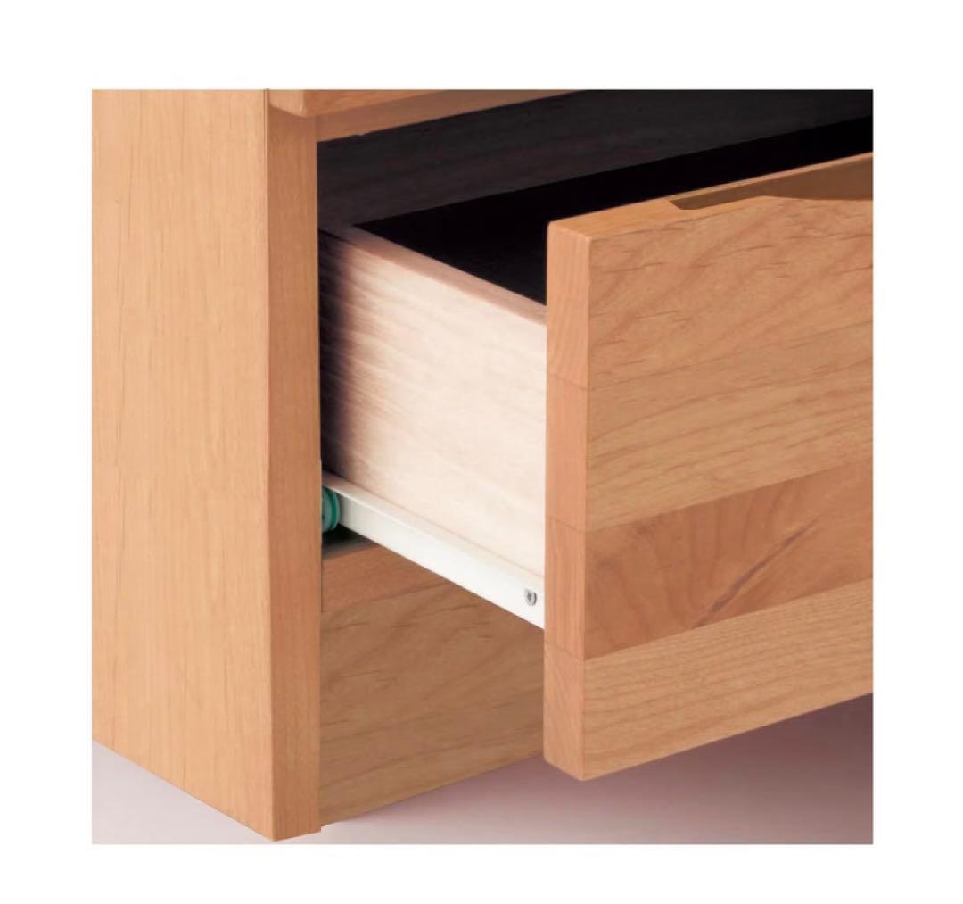 チェスト　天然木アルダー材　ベルメゾン