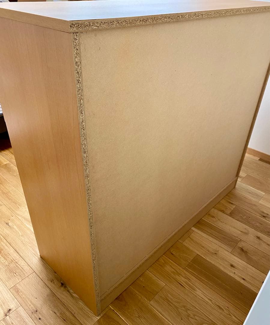 チェスト　天然木アルダー材　ベルメゾン