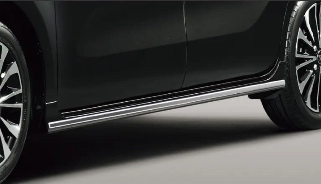 サイドスカートモール(メッキ)左右分セット「ダイハツ純正用品」