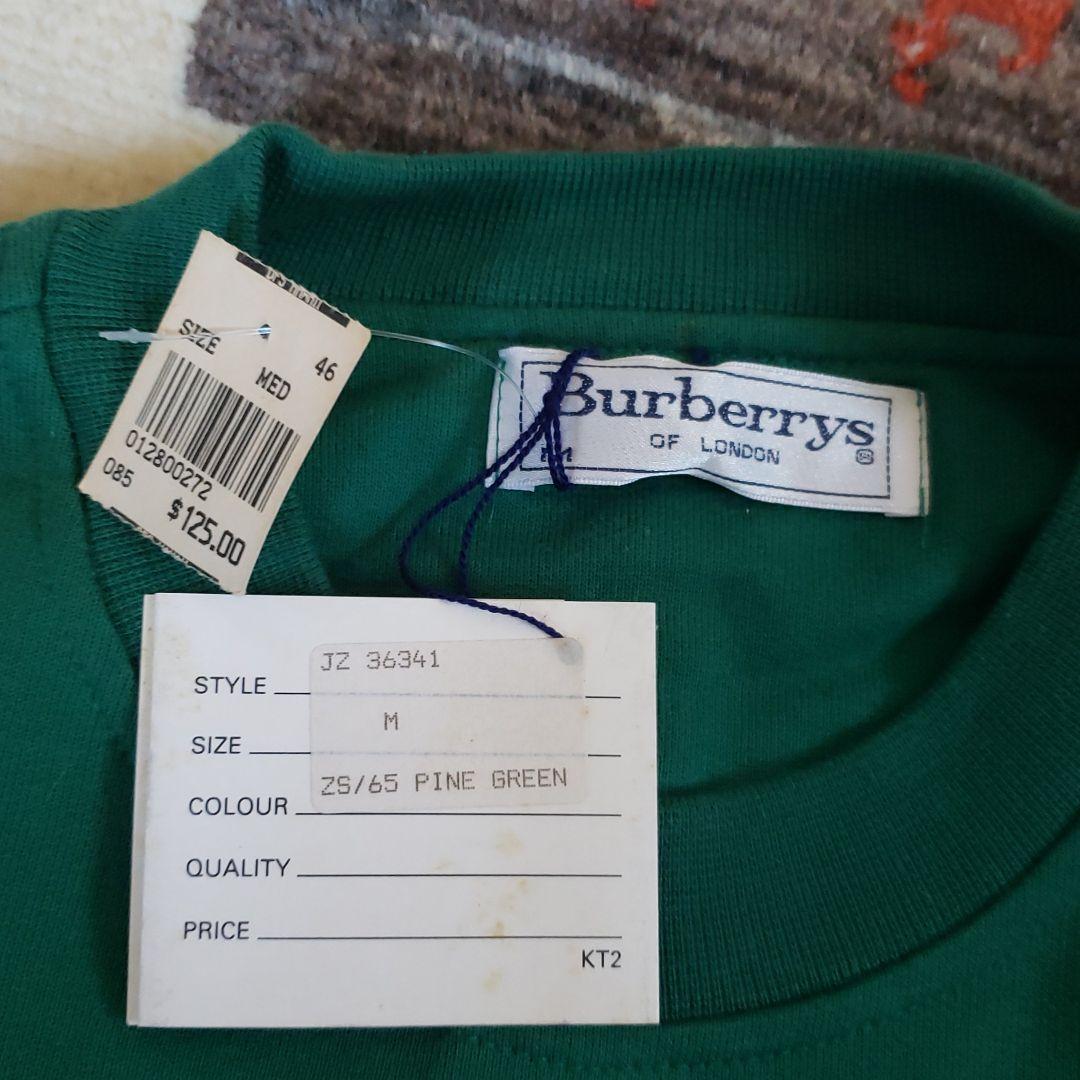 タグ付き ビンテージ BURBERRYS 刺繍入り バーバリーズ トレーナー
