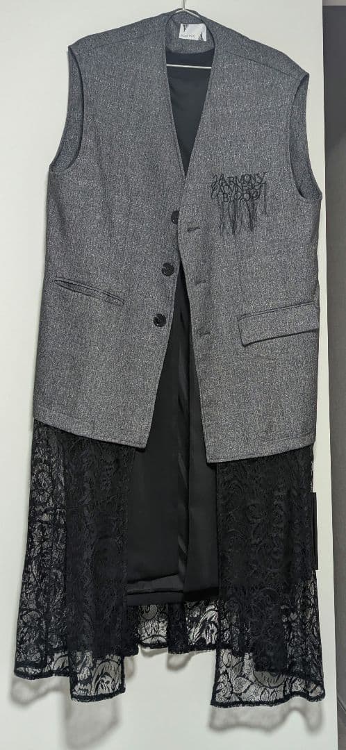 【美品】OKIRAKU × ROSE BUD レース スカート ベスト ドレス