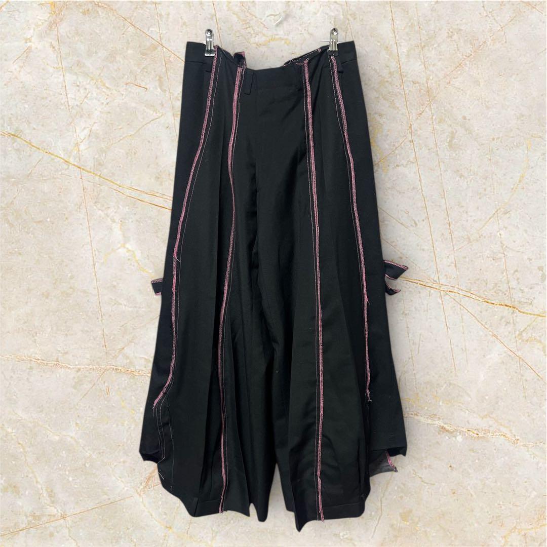 リメイク ピンクリボン テーラードジャケット 袴スラックス セットアップ