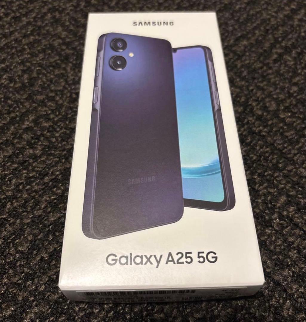 新品未開封 ギャラクシーA25 5G SC-53F 64G 黒 SIMフリー