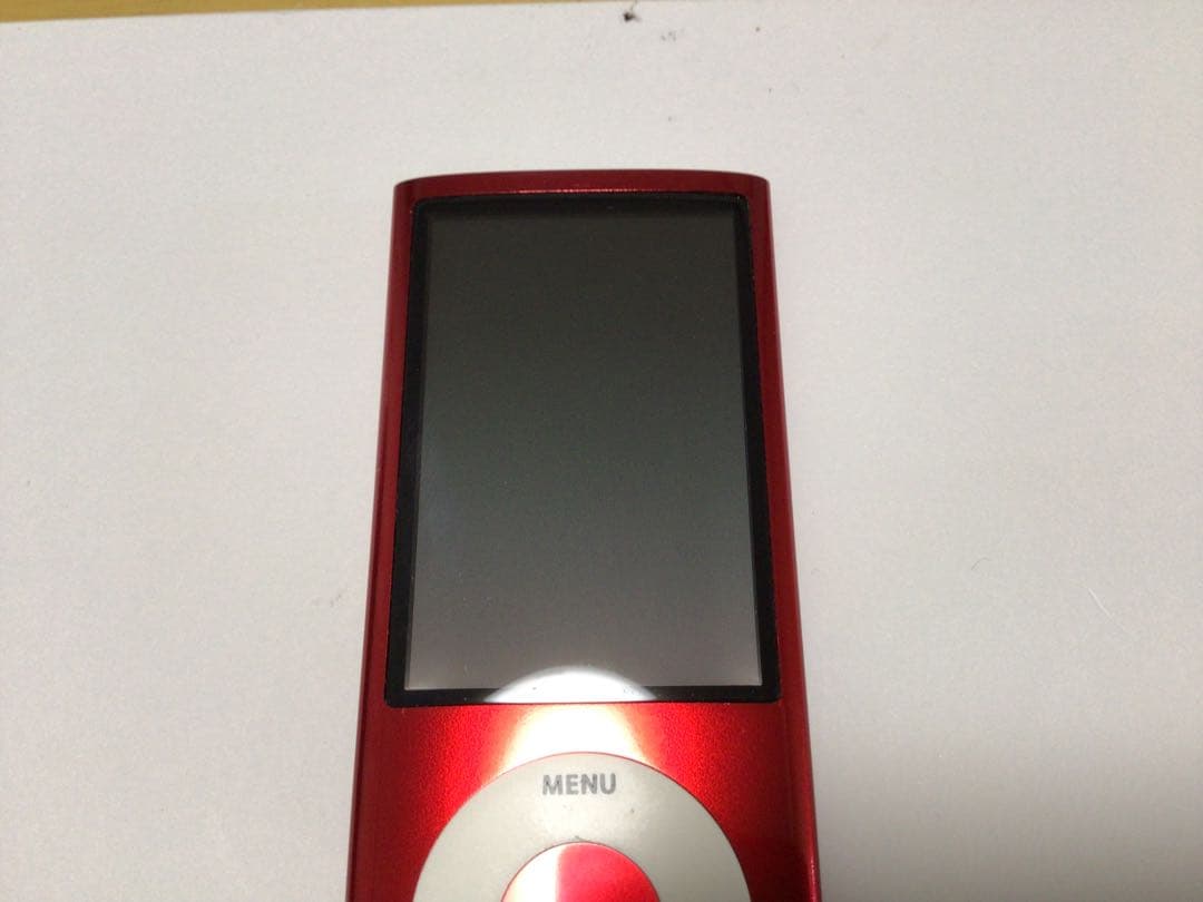 iPod nano5世代16GB レッドno.29バッテリー交換済、usb付き