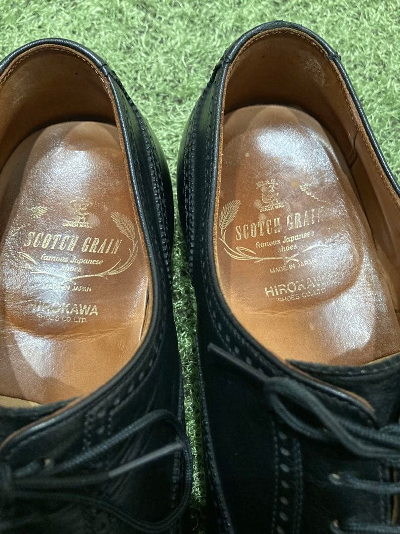 SCOTCH GRAIN セミブローグ アシュランス 25.5cm