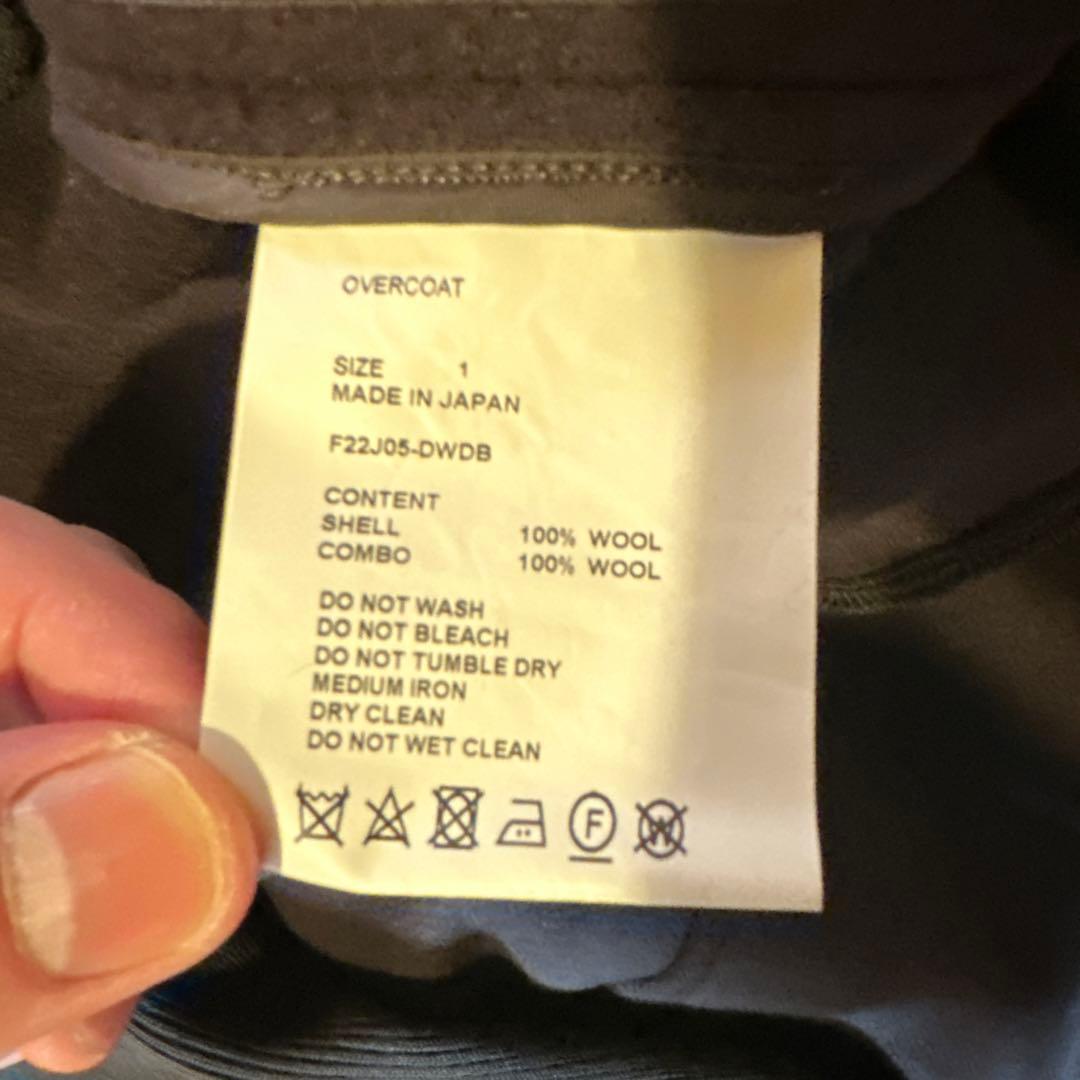 A*n様 OVERCOAT Collarless zip up blouson