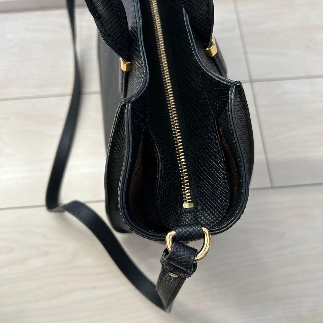 ローレンラルフローレン☆2ウェイレザーショルダーバッグ