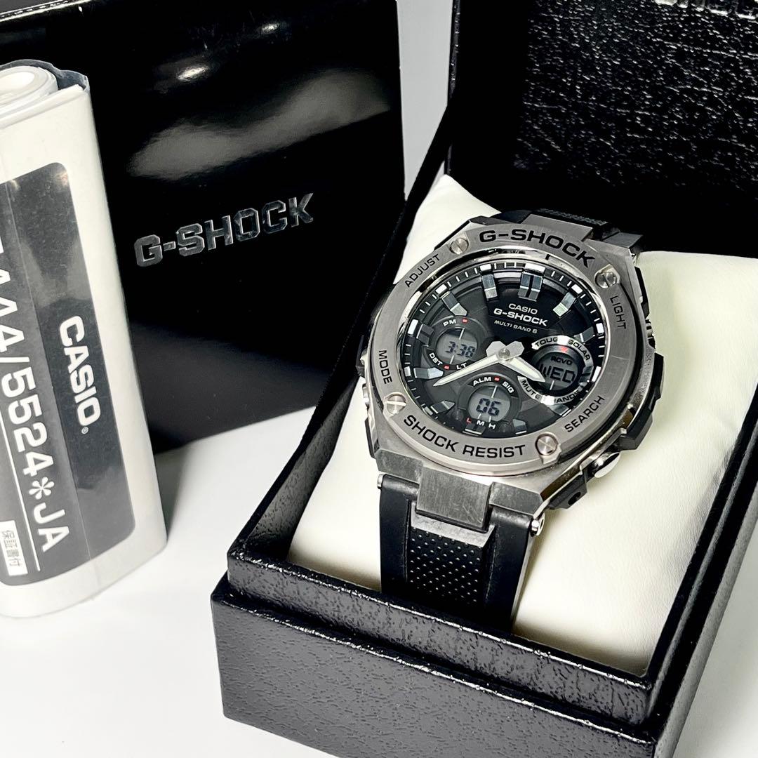 クマシィー カシオ G-SHOCK GST-W110 アナデジ ソーラー