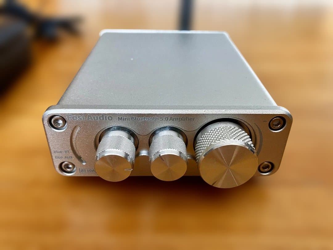 JBL 4312M コンパクトモニター　Fosi Audio BT10A アンプ