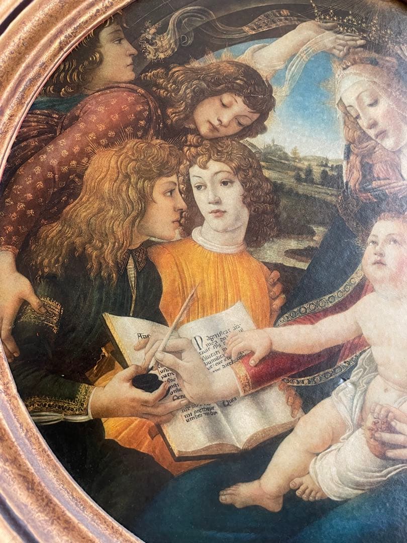 mimi☆アンティーク☆オーバルフレーム絵画