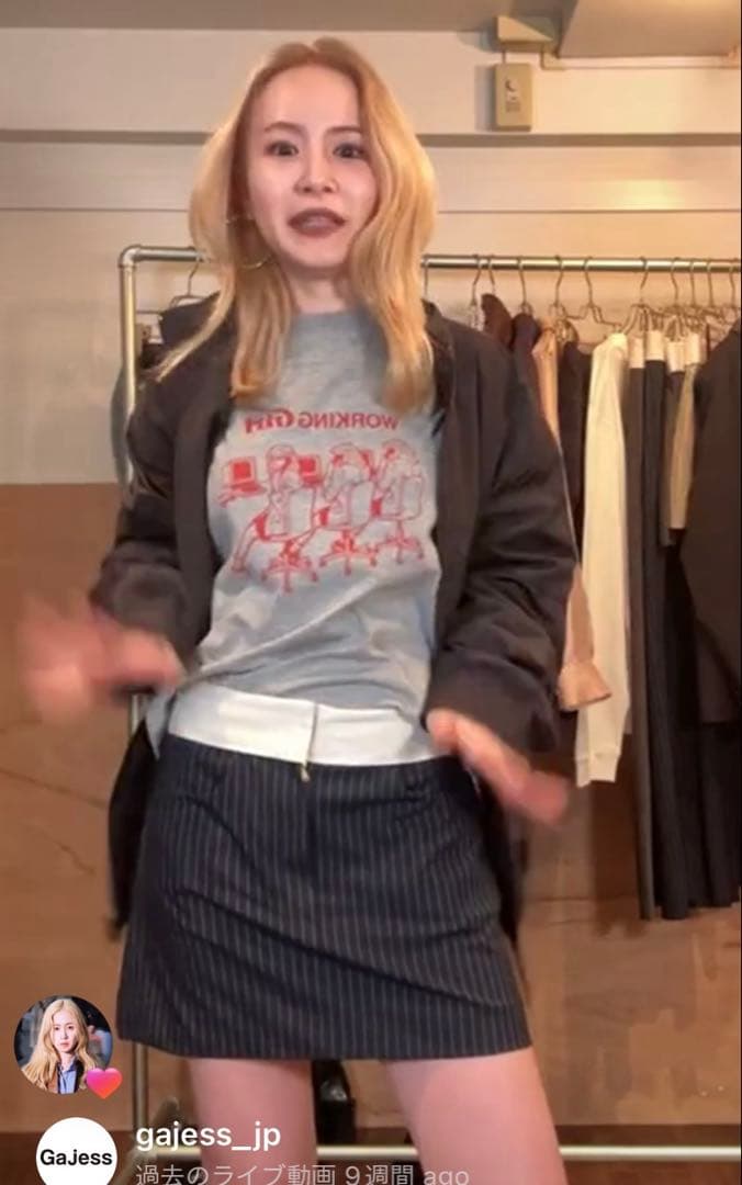 完売！　Gajess Taylor Mini Skirt 36