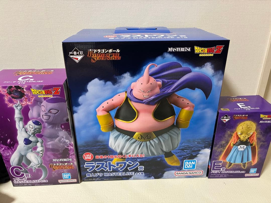 ドラゴンボール 魔人ブウ ラストワン賞 C賞　E賞　フィギュア3点セット