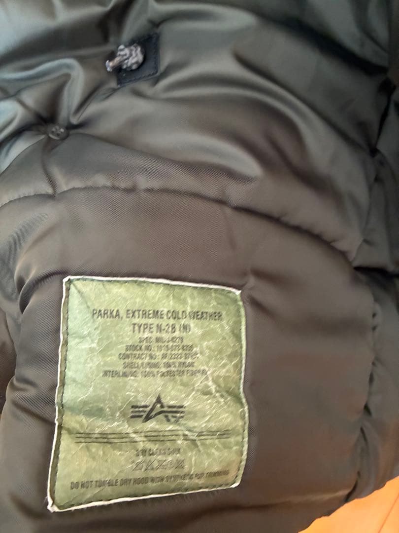 ALPHA INDUSTRIES N-3Bミリタリージャケット M