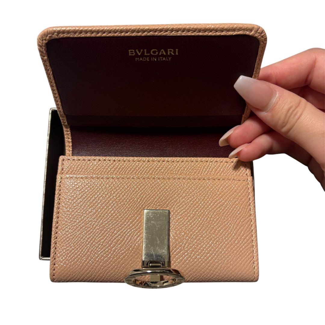 【新品未使用】ブルガリ名刺入れ