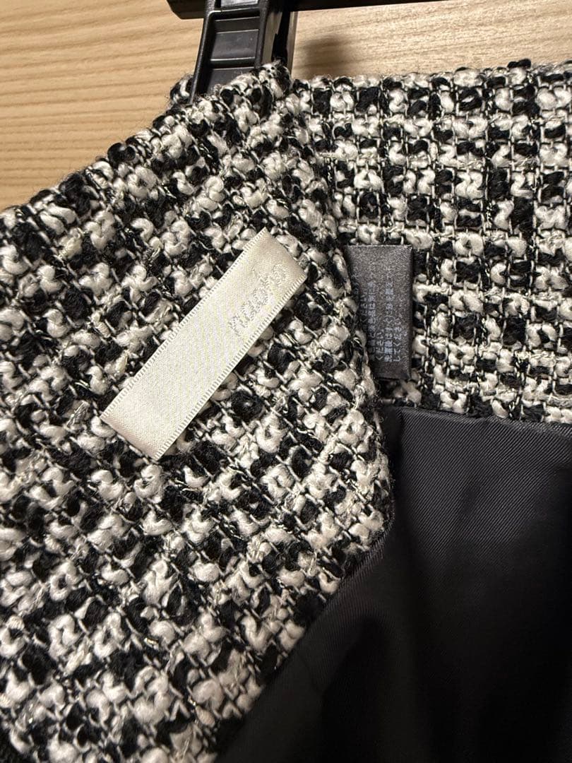 美品　naoho ツイードタイトスカート