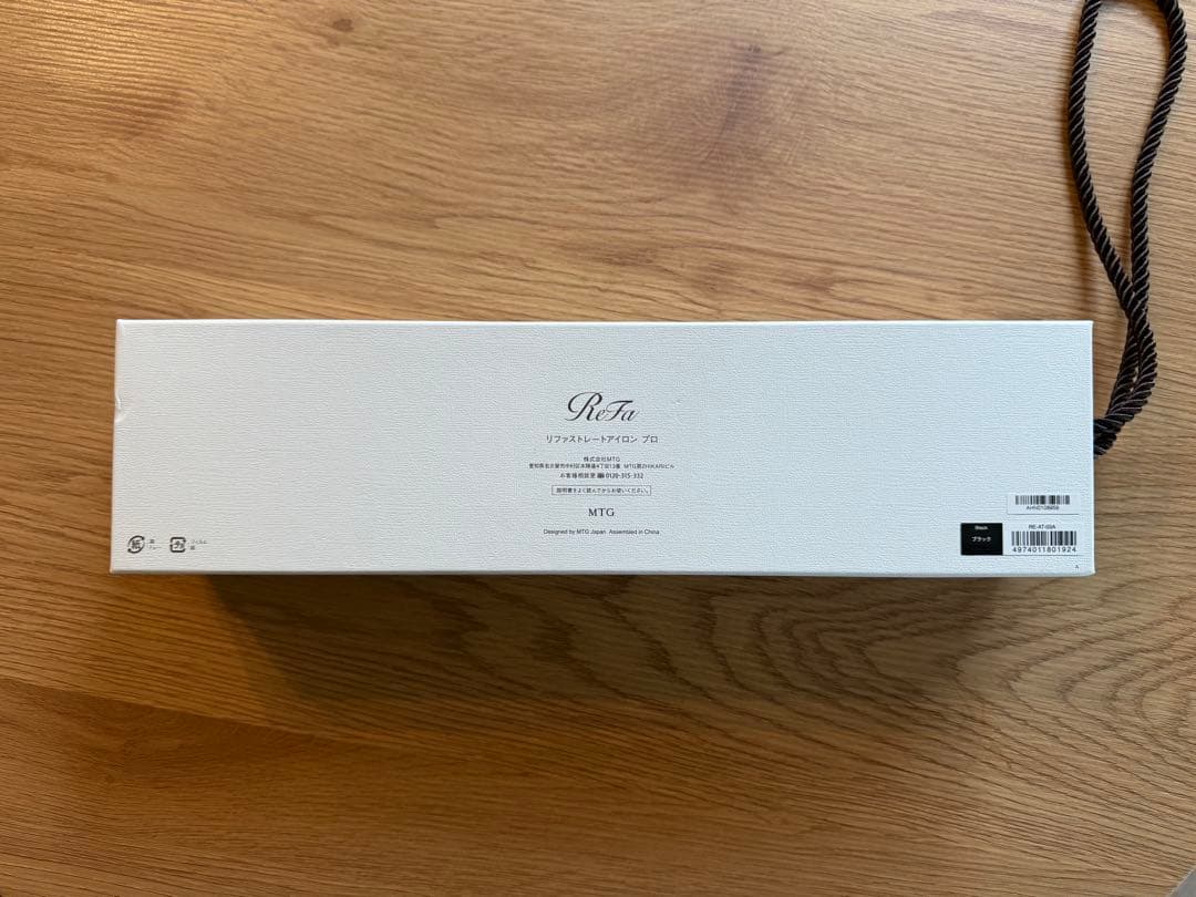 【公式ストア限定】 リファ ストレートアイロン プロ　ブラック