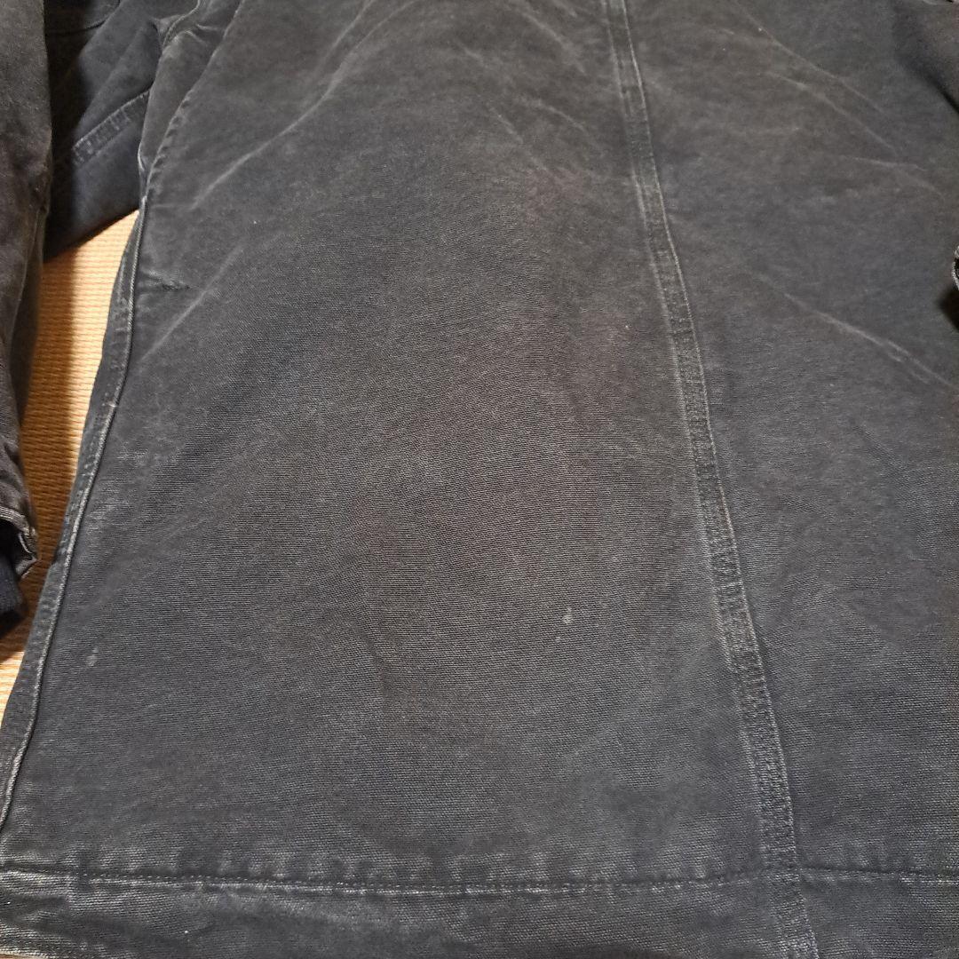 あ*様様 Carhartt ダック フェード ブラック カバーオール ジャケット
