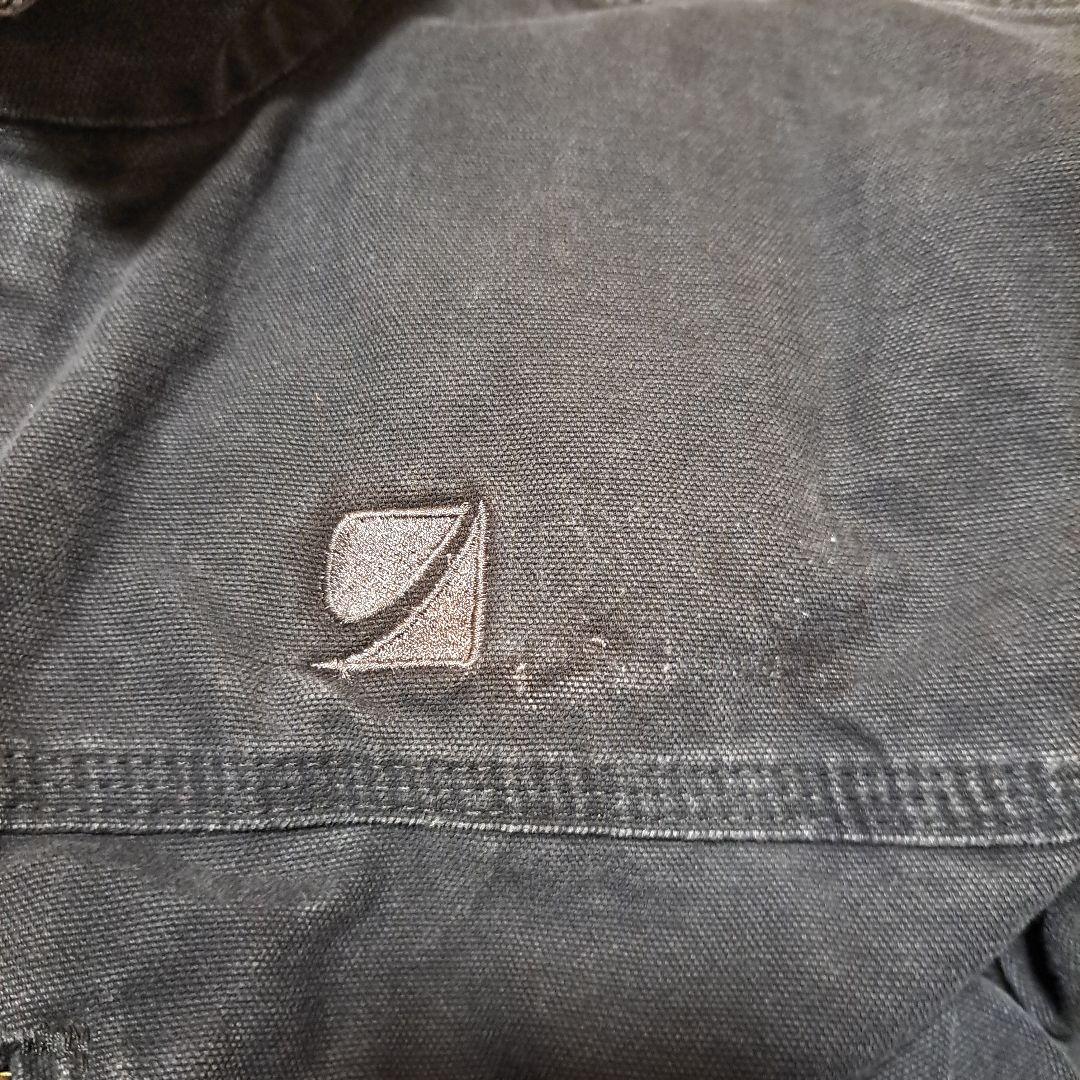 あ*様様 Carhartt ダック フェード ブラック カバーオール ジャケット