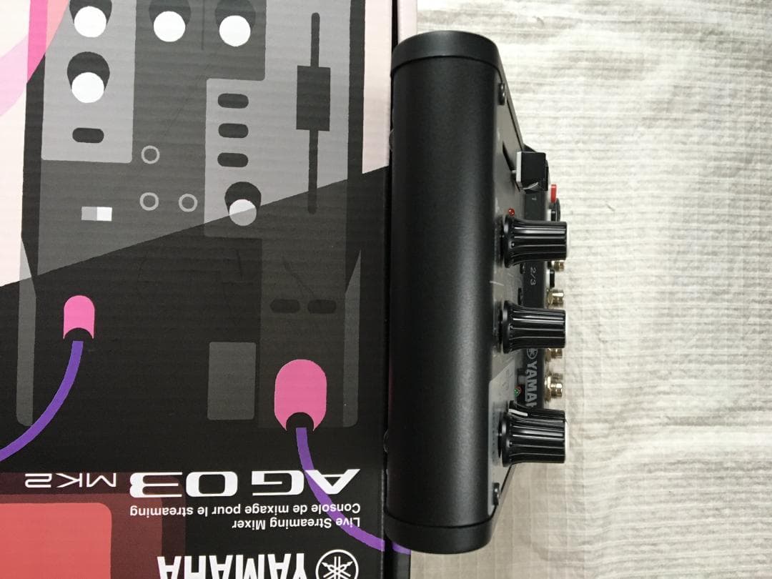 YAMAHA AG03 MK2 オーディオインターフェース