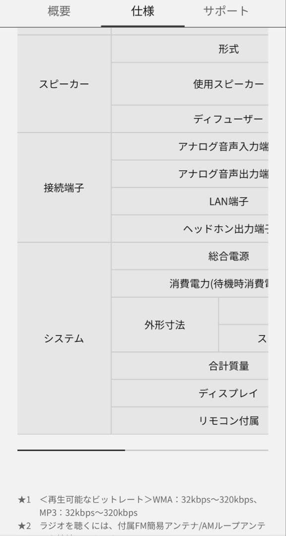 専用です！ 未使用 Panasonic SC-SX850-S