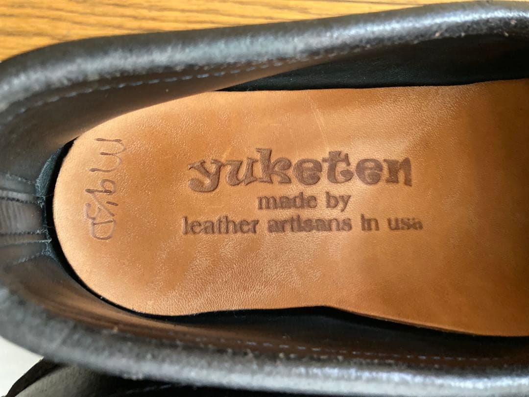 美品　yuketen ユケテン　ビーバーローファー