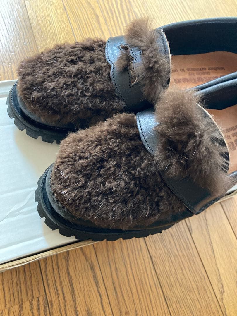 美品　yuketen ユケテン　ビーバーローファー