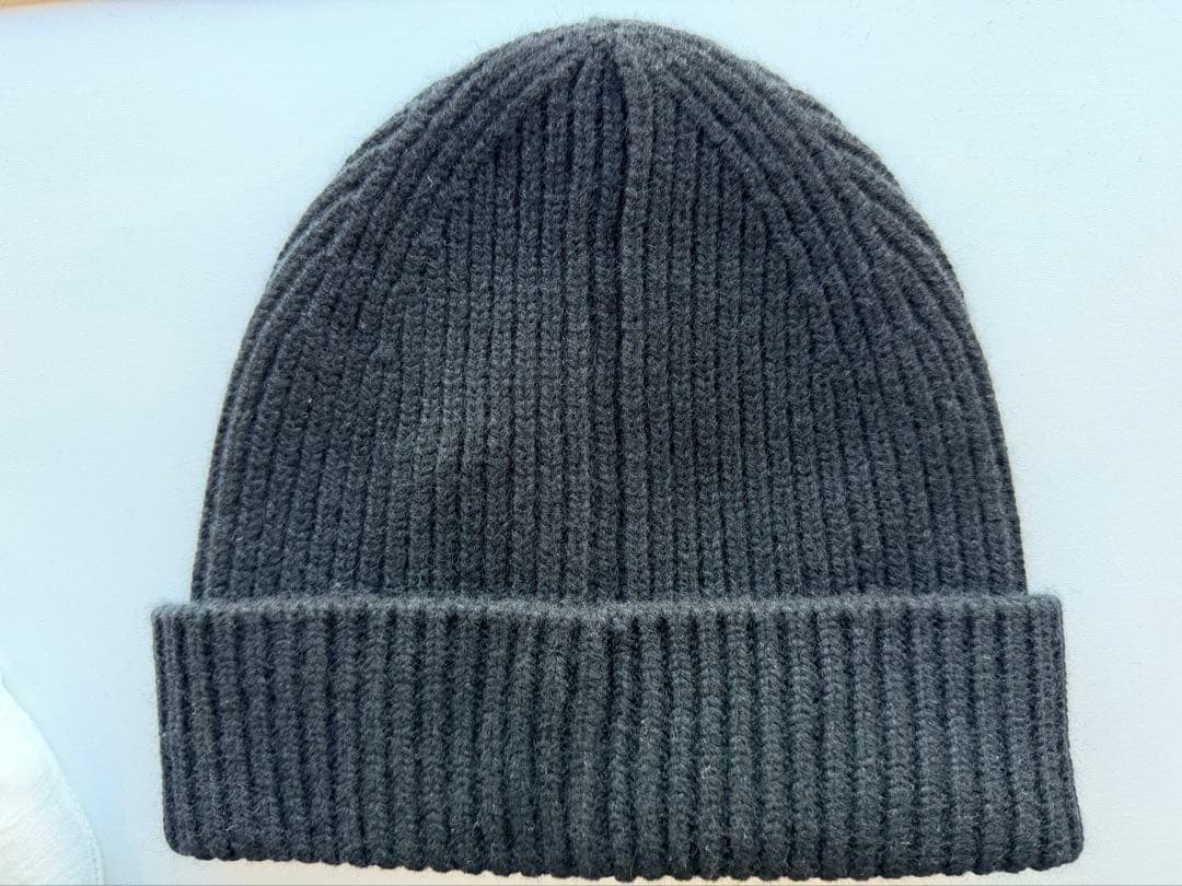 Louis Vuitton 黒 ニット帽 XS