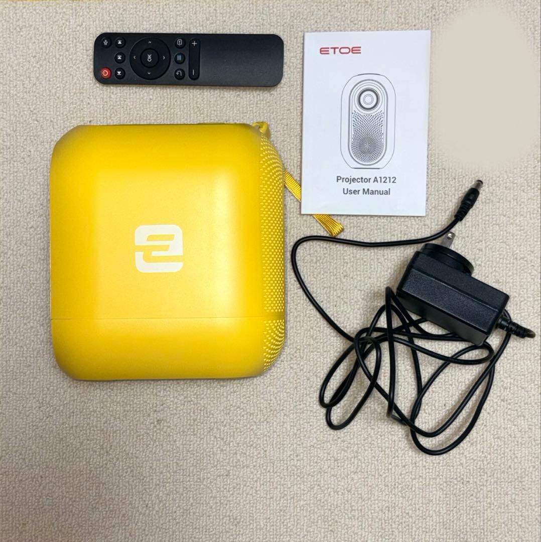 ETOE D1 EVO プロジェクター 黄色