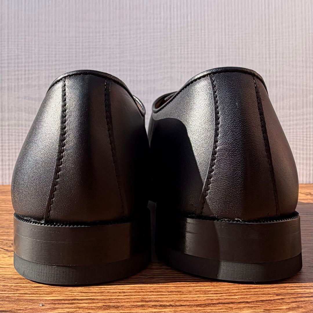 【未使用】REGAL リーガル ストレートチップ 27cm 黒 内羽根 革靴