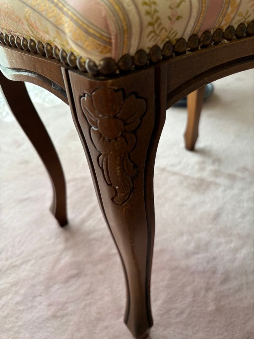 猫脚 アンティーク　スツール